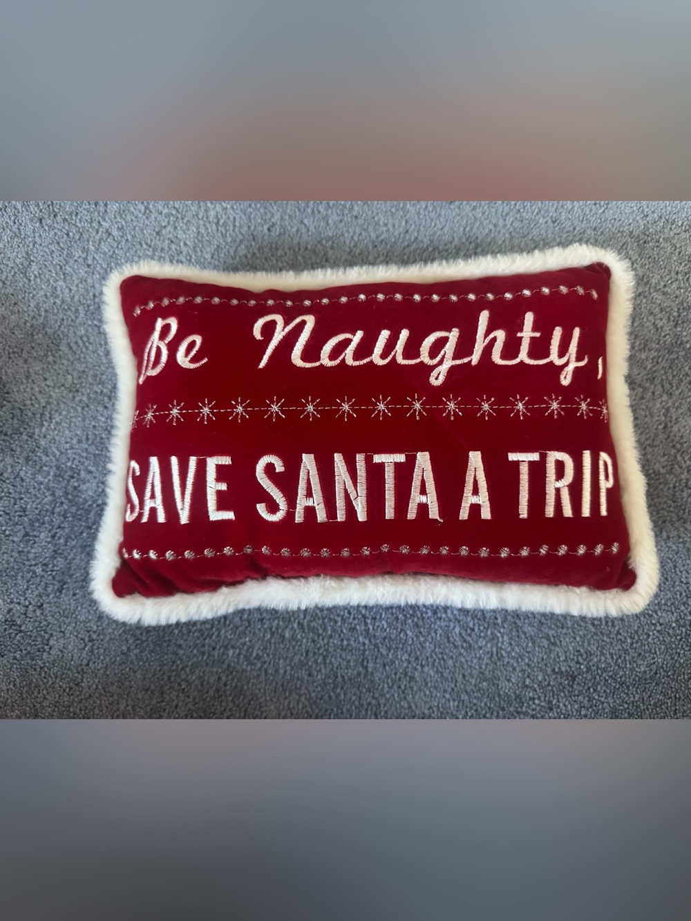 Funny Decorative Christmas Pillow